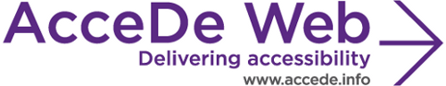 AcceDe Web, Delivering accessibility, www.accede.info